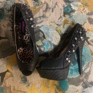 Dollhouse Spike platform heels